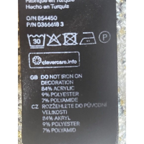 H&M AZTEC PRINT WOMENS LONG CARDIGAN SIZE SMALL - Picture 8 of 10